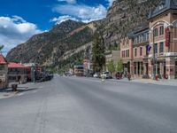 Ouray, Colorado: A Scenic Road on a Clear Day