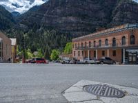 Ouray, Colorado: Scenic Road Lined with Storefronts