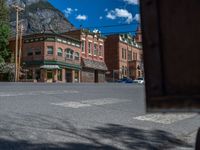 Ouray, Colorado: A Suburban Road in a Picturesque Village Surrounded by Mountains