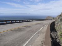 Driving on the Pacific Coast Highway: Breathtaking Mountain Landscape