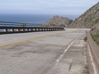 Driving on the Pacific Coast Highway: Breathtaking Mountain Landscape