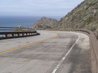 Driving on the Pacific Coast Highway: Breathtaking Mountain Landscape