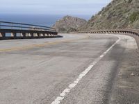 Driving on the Pacific Coast Highway: Breathtaking Mountain Landscape