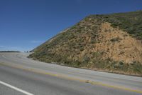 Scenic Mountain View on the Pacific Coast Highway