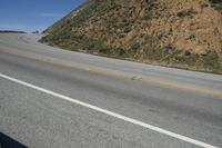 Scenic Mountain View on the Pacific Coast Highway