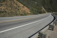 Scenic Mountain View on the Pacific Coast Highway