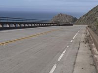 The Pacific Coast Highway in the USA: Ocean and Bridge