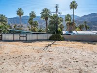 Palm Springs, California: A Dirt Road Through the Desert