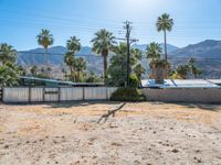 Palm Springs, California: A Dirt Road Through the Desert