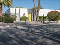 Palm Springs Day: Suburban Home Under a Clear Sky