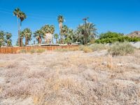 a vacant land sits amid the desert in palm springs, florida, on july 26