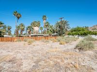 a vacant land sits amid the desert in palm springs, florida, on july 26