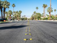 Palm Springs: Low-rise Modern Houses on Endless Road