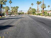 Palm Springs Suburban Road: A Modern Architecture Landscape