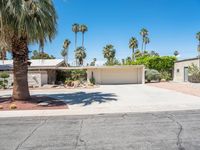 Palm Springs Villa under Clear Sky on a Day