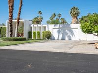 Palm Springs Villa: Clear Sky and Palm Trees