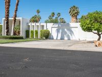 Palm Springs Villa: Clear Sky and Palm Trees