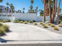 Palm Springs Villa: Concrete Surface