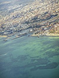 Palma de Mallorca Aerial View: City Coast