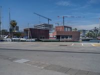 Panoramic View of Barcelona's Coastal Cityscape