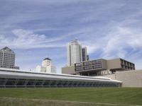 Panoramic View of Modern Architecture in Milwaukee, Wisconsin