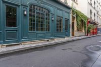 Paris Architecture: Dawn with a Blue Sky