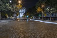 Paris at Night – Classic Architecture and City Life in France