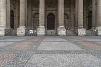 Paris Cathedral: Gloom Under a Grey Sky