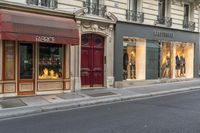 Paris City Life: Dawn at the Storefront