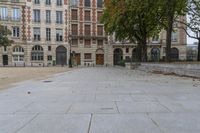 Paris: Classic Architecture Building Plaza