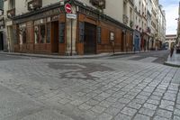 Parisian Cobblestone Street Cafes 001