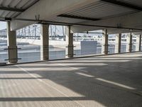 Parking by the Water in the City