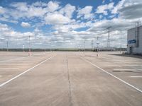 Parking Deck in Berlin under a Clear Sky