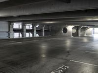 Parking Deck in Berlin: A Grey Concrete Structure