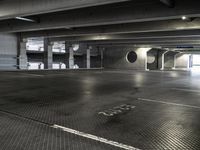 Parking Deck in Berlin: A Grey Concrete Structure