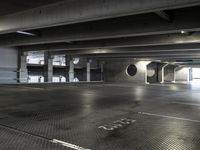 Parking Deck in Berlin: A Grey Concrete Structure