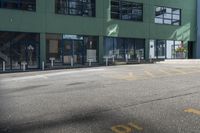 Parking Deck and Open Space: A Modern Building in Toronto