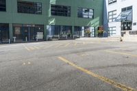 Parking Deck and Open Space: A Modern Building in Toronto