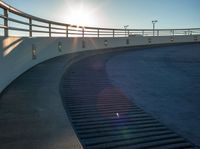 Parking Garage in Sunny Suburb of Los Angeles