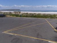 African Parking Lot: Daytime Landscape with Clear Sky