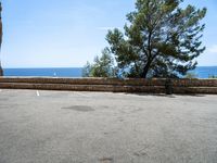 Parking Lot with Asphalt in Mallorca, Balearic Islands