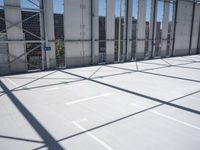 Berlin City Architecture: A Parking Lot