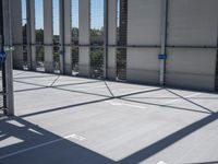 Berlin City Architecture: A Parking Lot