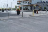 Parking Lot Cityscape: Concrete Surfaces in the Urban Landscape