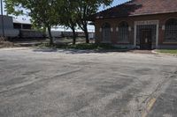 Parking Lot in Grand Rapids, Iowa: Under a Clear Sky