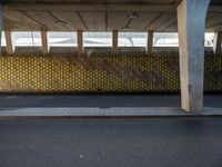 Parking Lot in Holland: Asphalt Roads and Rectangular Buildings