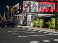 Parking Lot Views in Urban Los Angeles