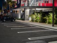 Parking Lot Views in Urban Los Angeles