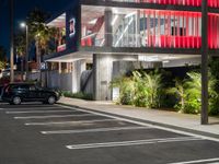 Parking Lot Views in Urban Los Angeles