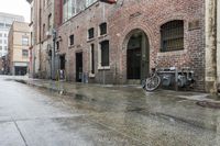 Pasadena Architecture: A Brick Building Street View